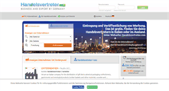 Desktop Screenshot of handelsvertreter.com