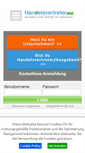 Mobile Screenshot of handelsvertreter.com